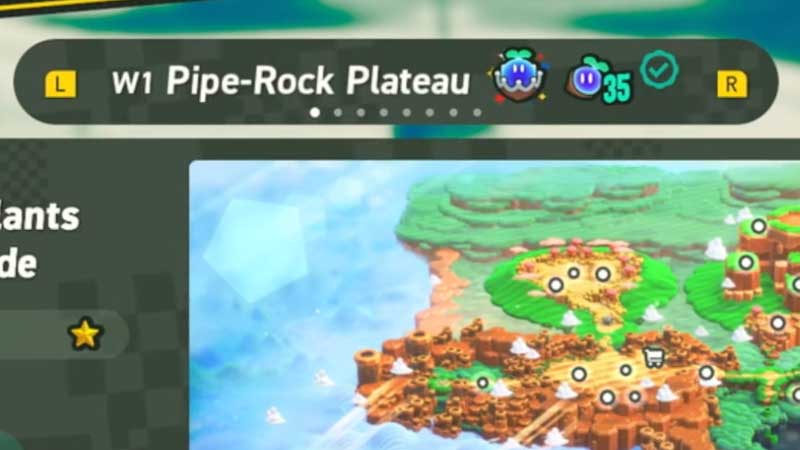 Super Mario Wonders Checkmarks