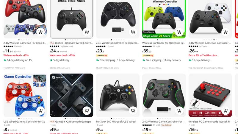 Xbox Controller Clones