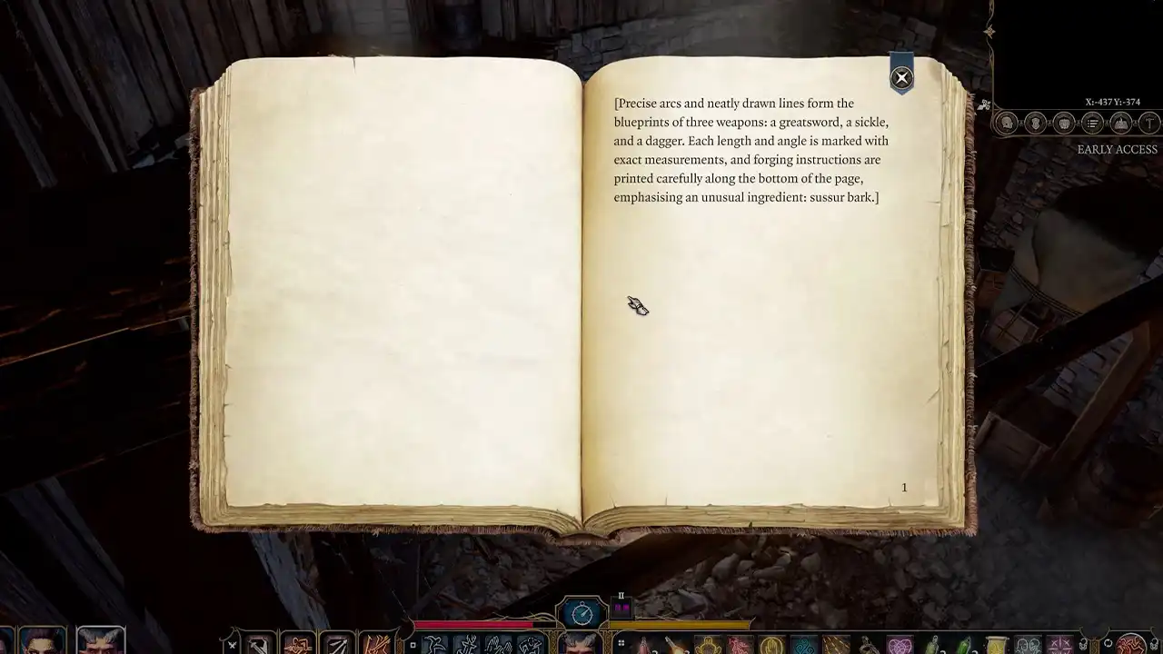 Highcliff’s Blueprints Location