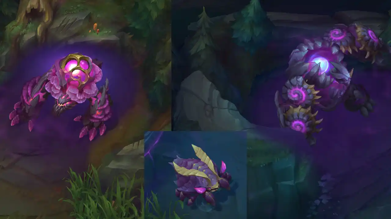 Void Blue Sentinel Red Brambleback And Rift Scuttler