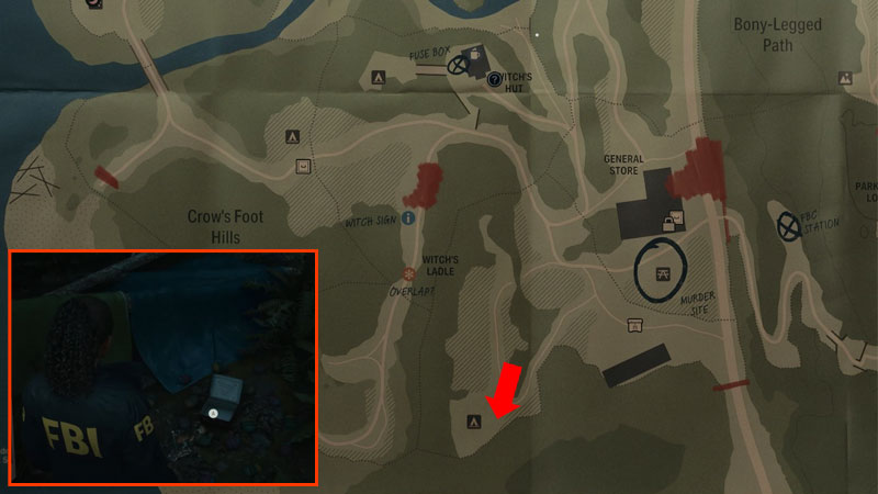 Alan Wake 2 Lunch Box 4 Location