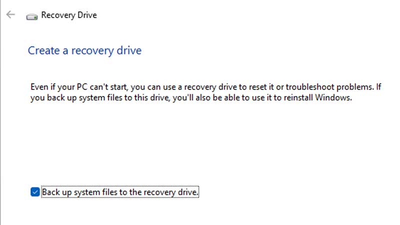 Windows 11 Recovery Image