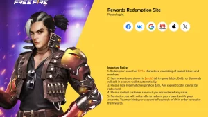 Garena Free Fire MAX redeem codes 