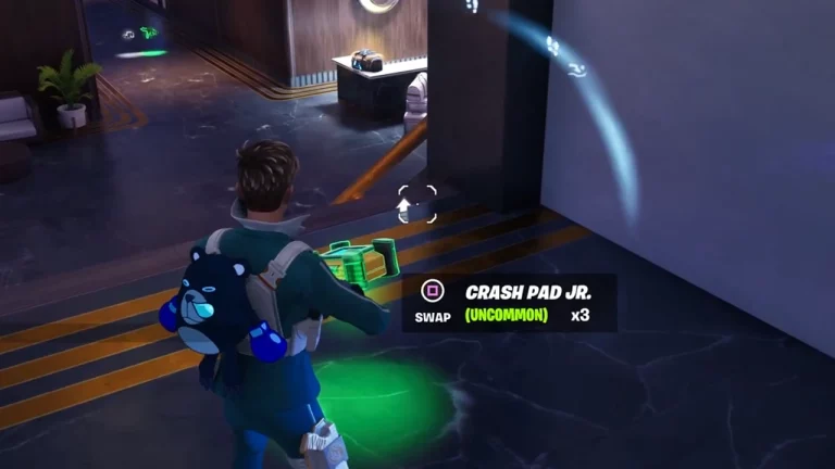 fortnite crash pad jr location how to find