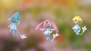 pokemon go get uxie mespirit azelf