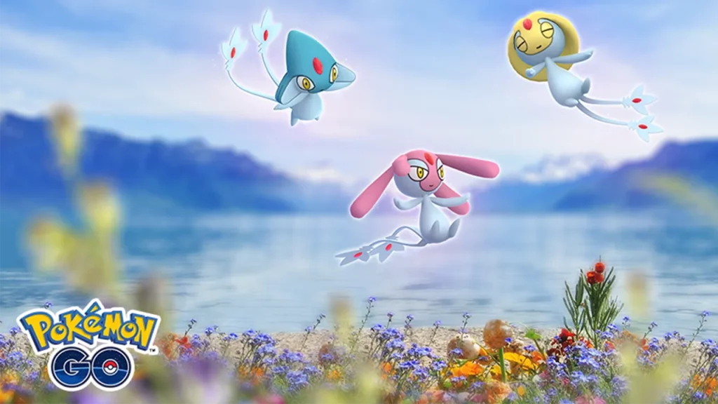 pokemon go get uxie mespirit azelf