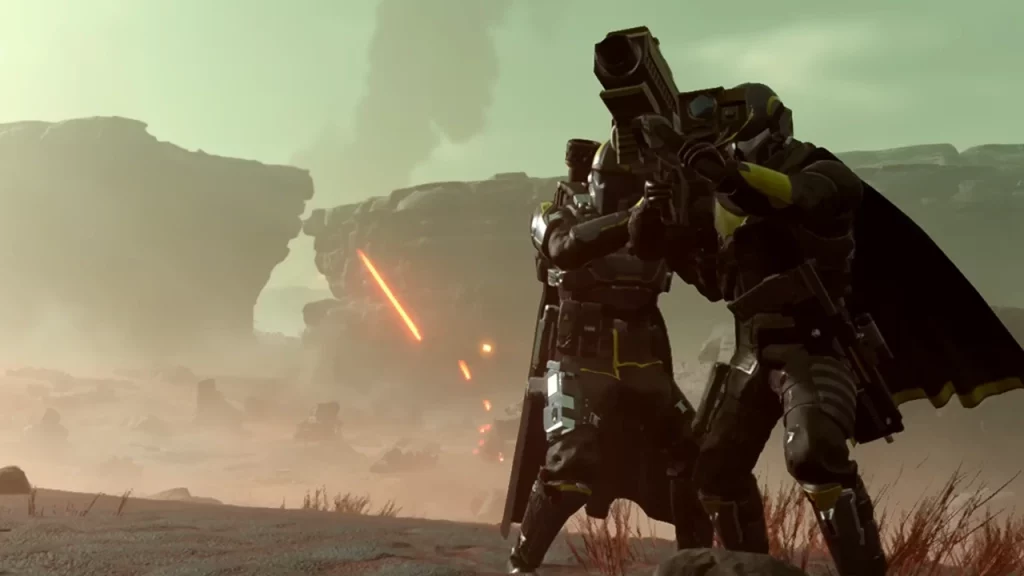 helldivers 2 push to talk button